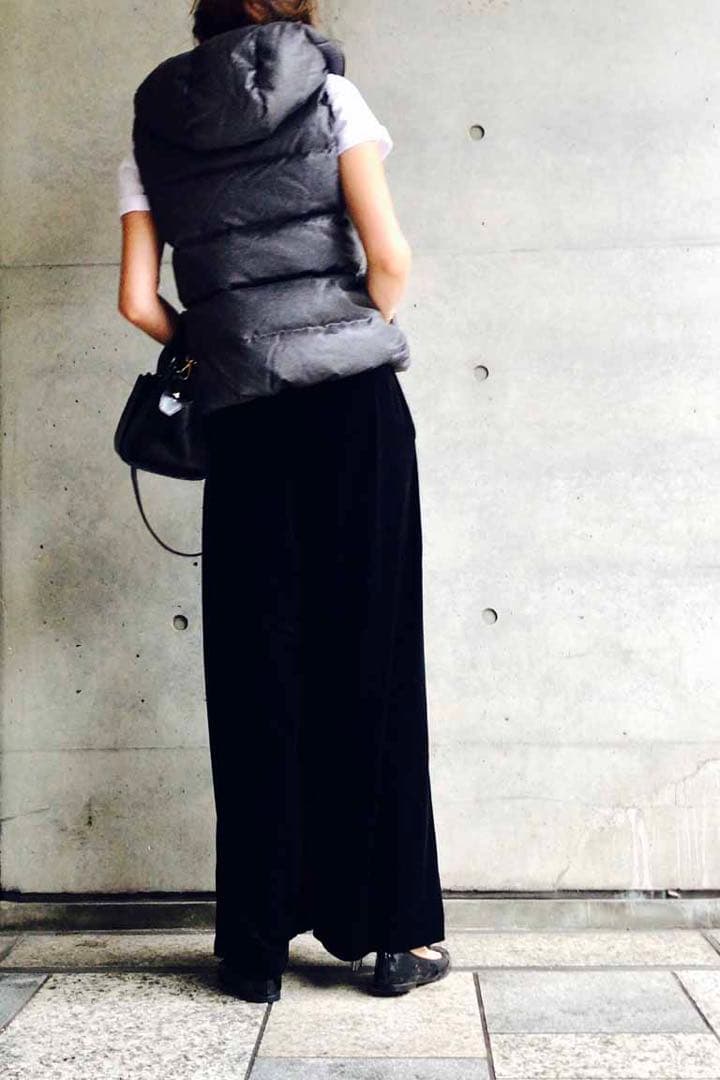 DUVETICA/ウールダウンベスト 菊池京子