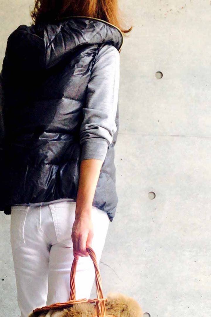 DUVETICA/ウールダウンベスト 菊池京子