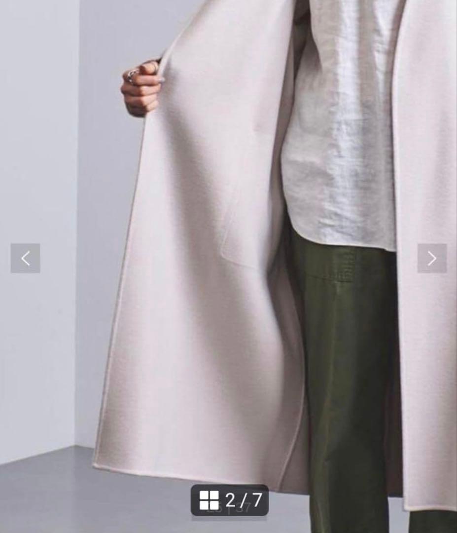 【新品タグ付き】ユナイテッドアローズ　リバーロングコート　Ｍサイズ38