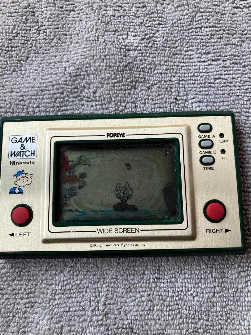 ゲームウォッチ　ポパイ＆オクトパス　ジャンク