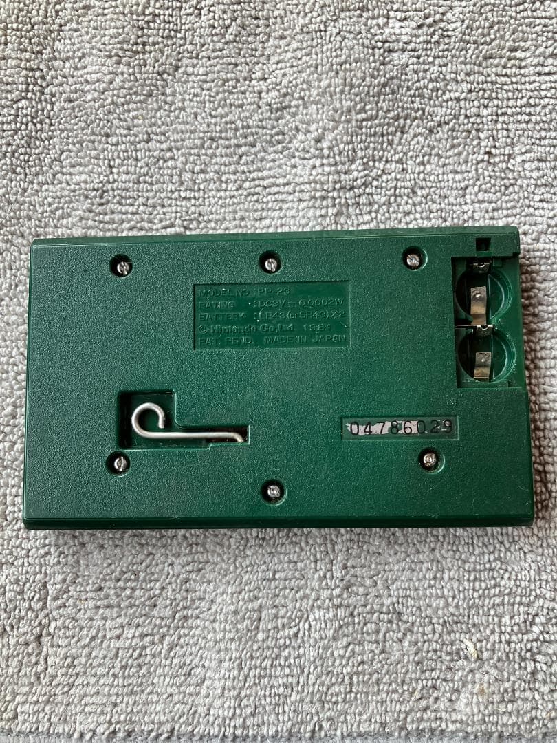 ゲームウォッチ　ポパイ＆オクトパス　ジャンク