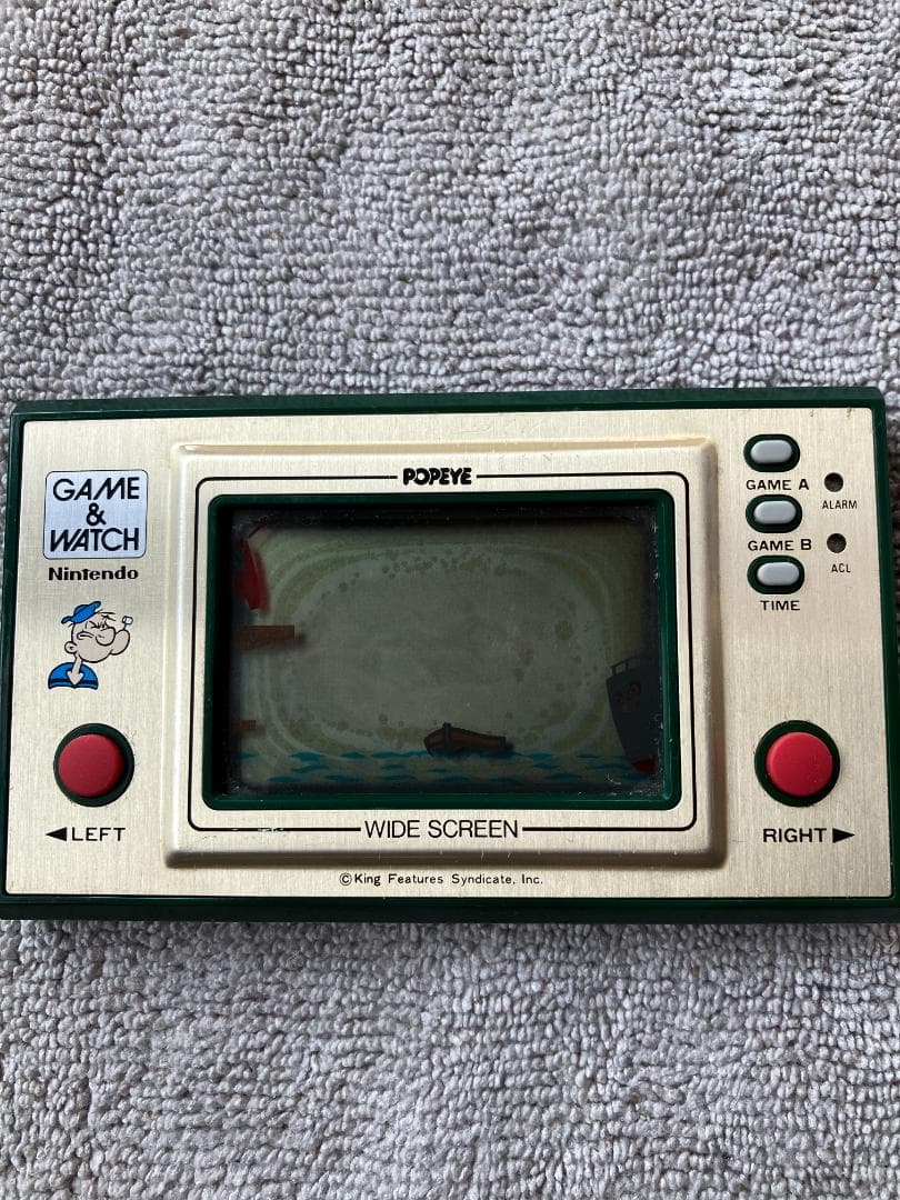 ゲームウォッチ　ポパイ＆オクトパス　ジャンク