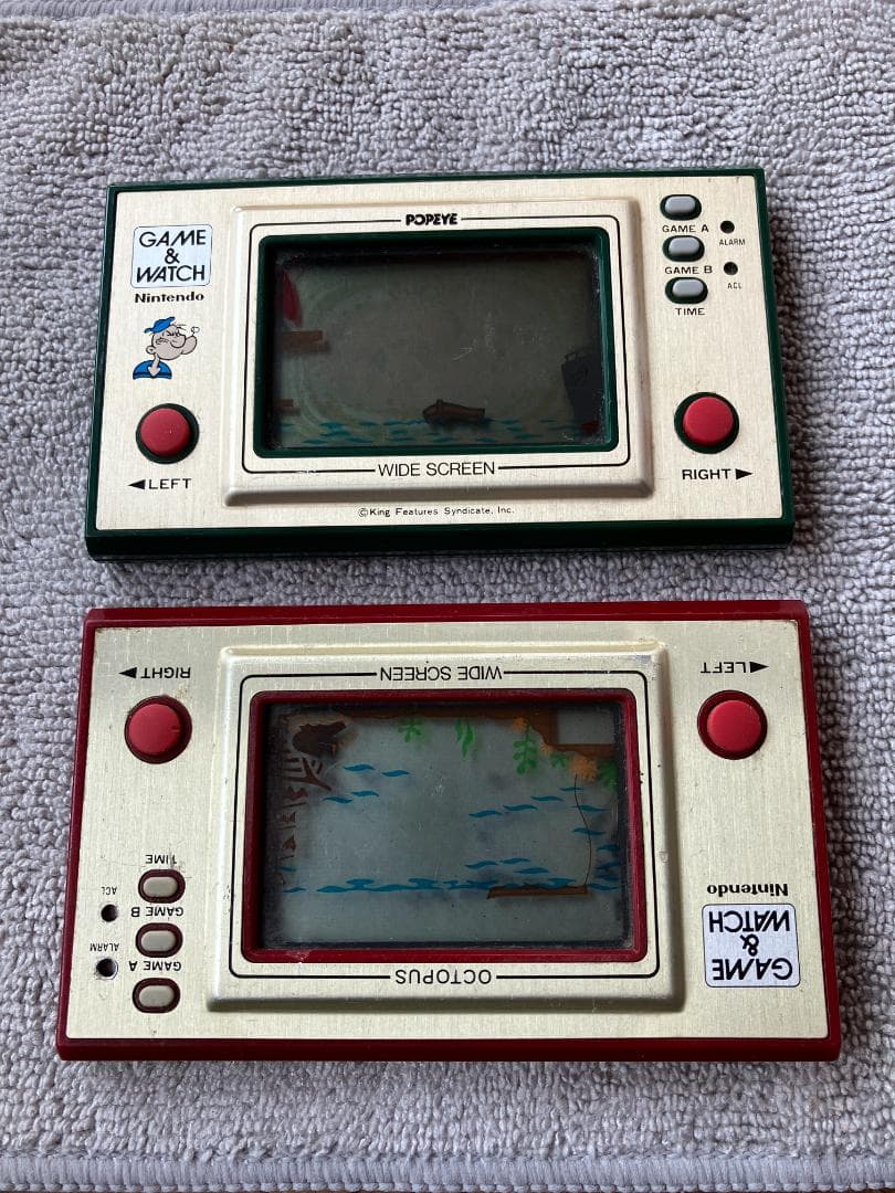 ゲームウォッチ　ポパイ＆オクトパス　ジャンク