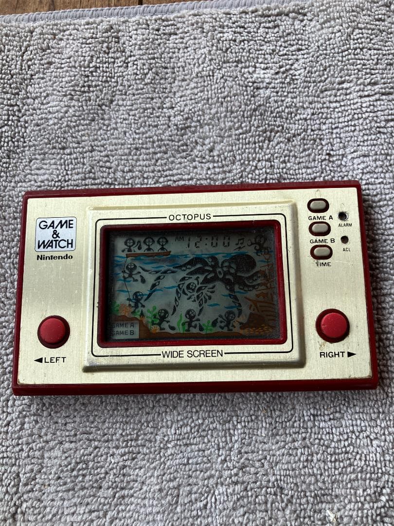 ゲームウォッチ　ポパイ＆オクトパス　ジャンク