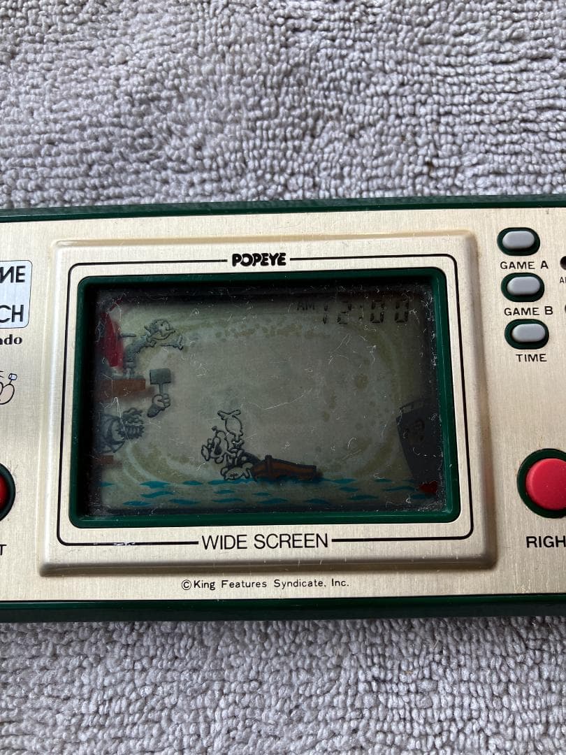 ゲームウォッチ　ポパイ＆オクトパス　ジャンク