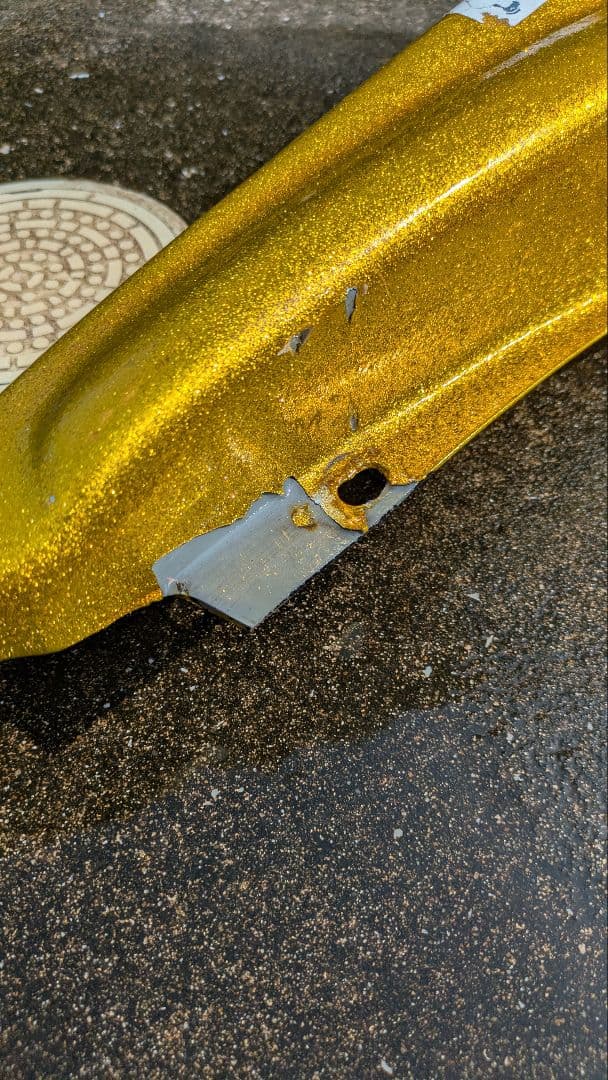 マジェスティC マジェC テールカウル ウイング ハネテール SG03J 金ラメ