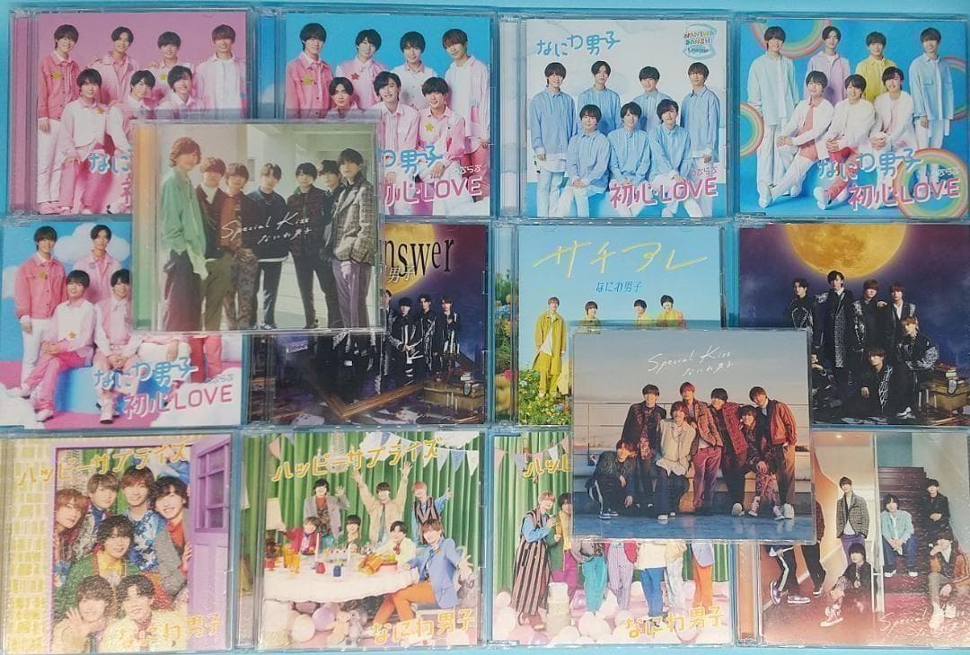 なにわ男子　CD　シングル　全形態 コンプ　アルバム　41点　まとめ売り