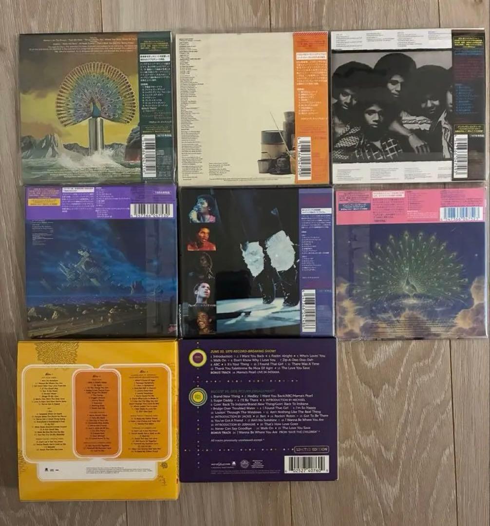 完全生産限定盤 ジャクソンズ　アルバム6枚紙ジャケット仕様　 +他アルバム3枚