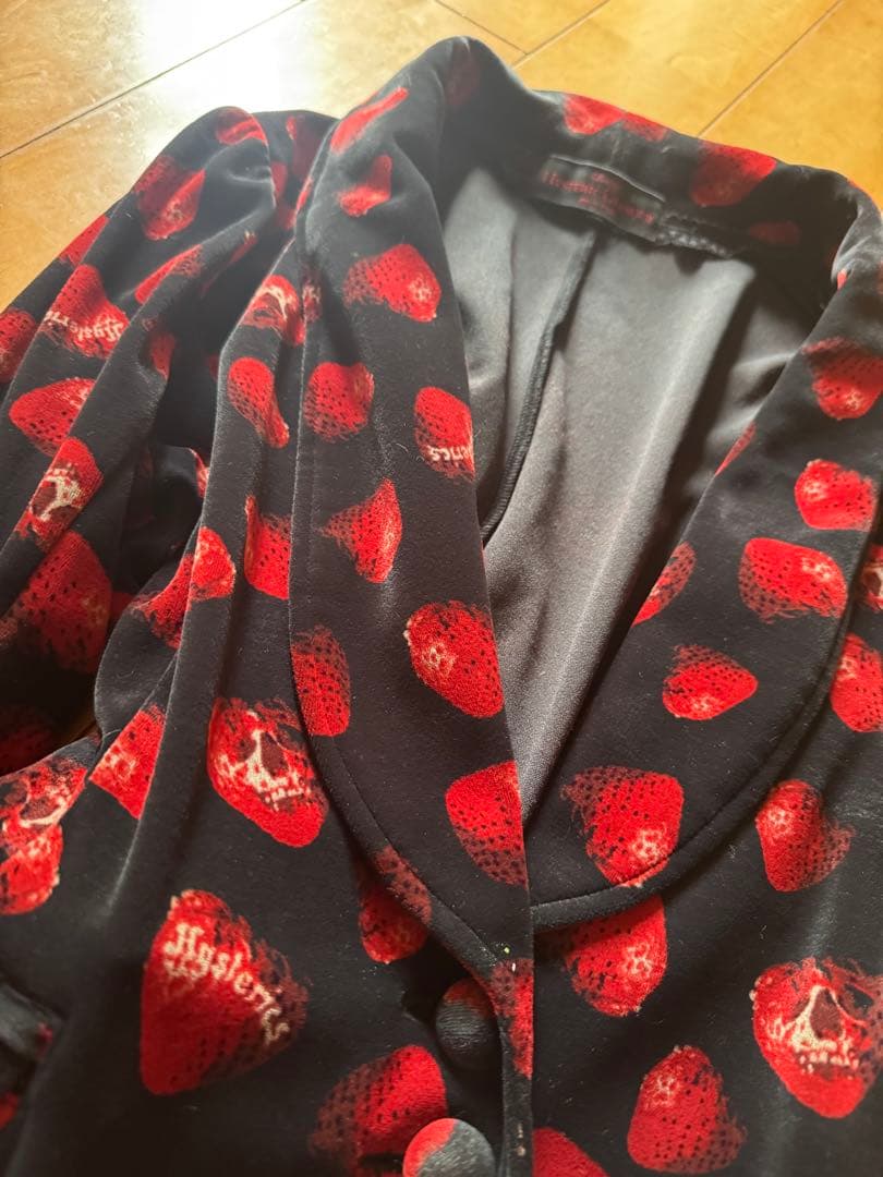 ヒステリックグラマースカルベリースカルドクロテーラードジャケット