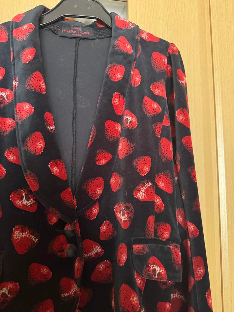 ヒステリックグラマースカルベリースカルドクロテーラードジャケット