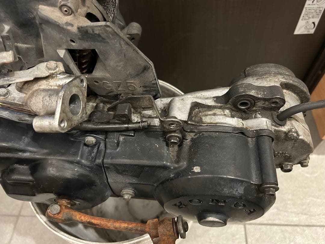 実働　af27スーパーディオ　エンジン　af18 af25クレタク　af09