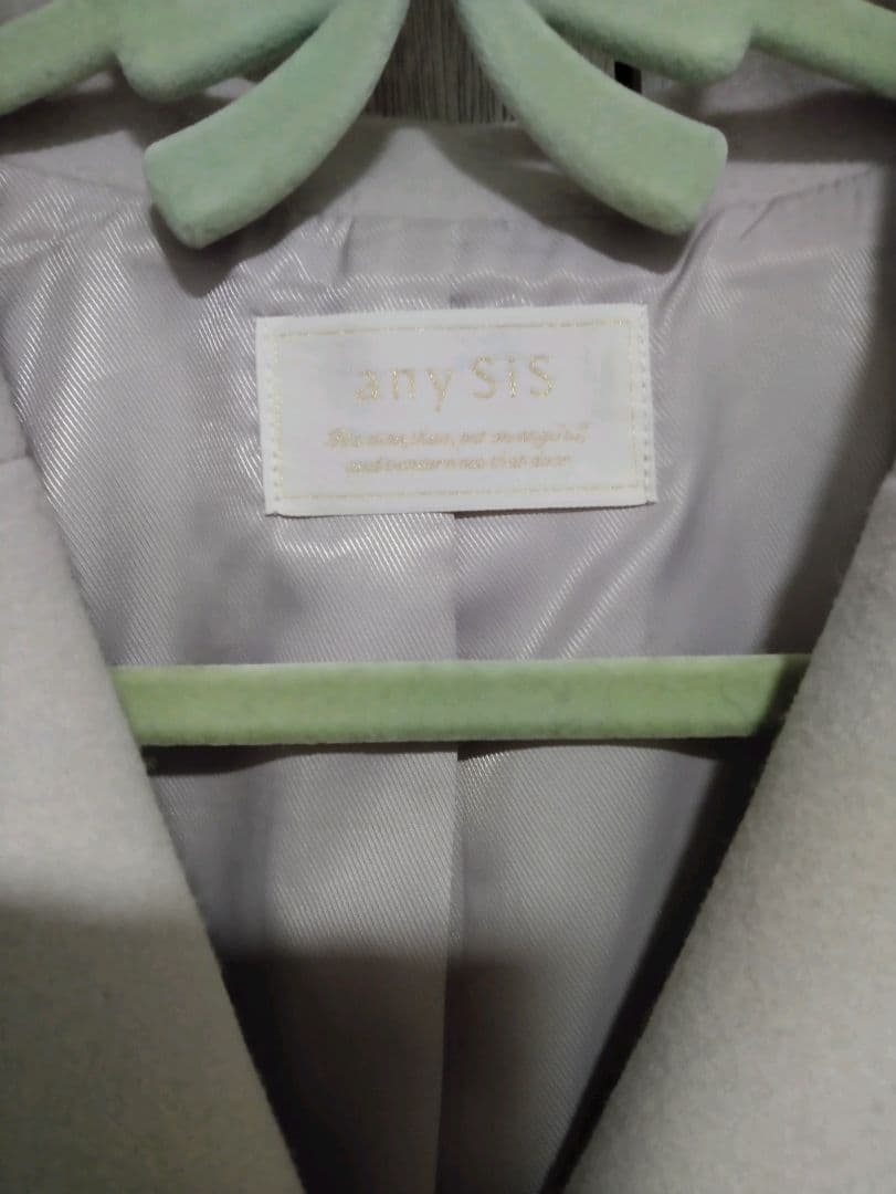 ANY SIS ウールライクノーブルチェスター コート