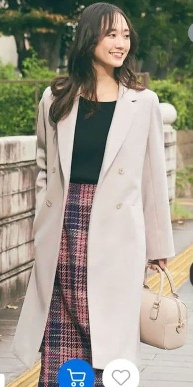 ANY SIS ウールライクノーブルチェスター コート