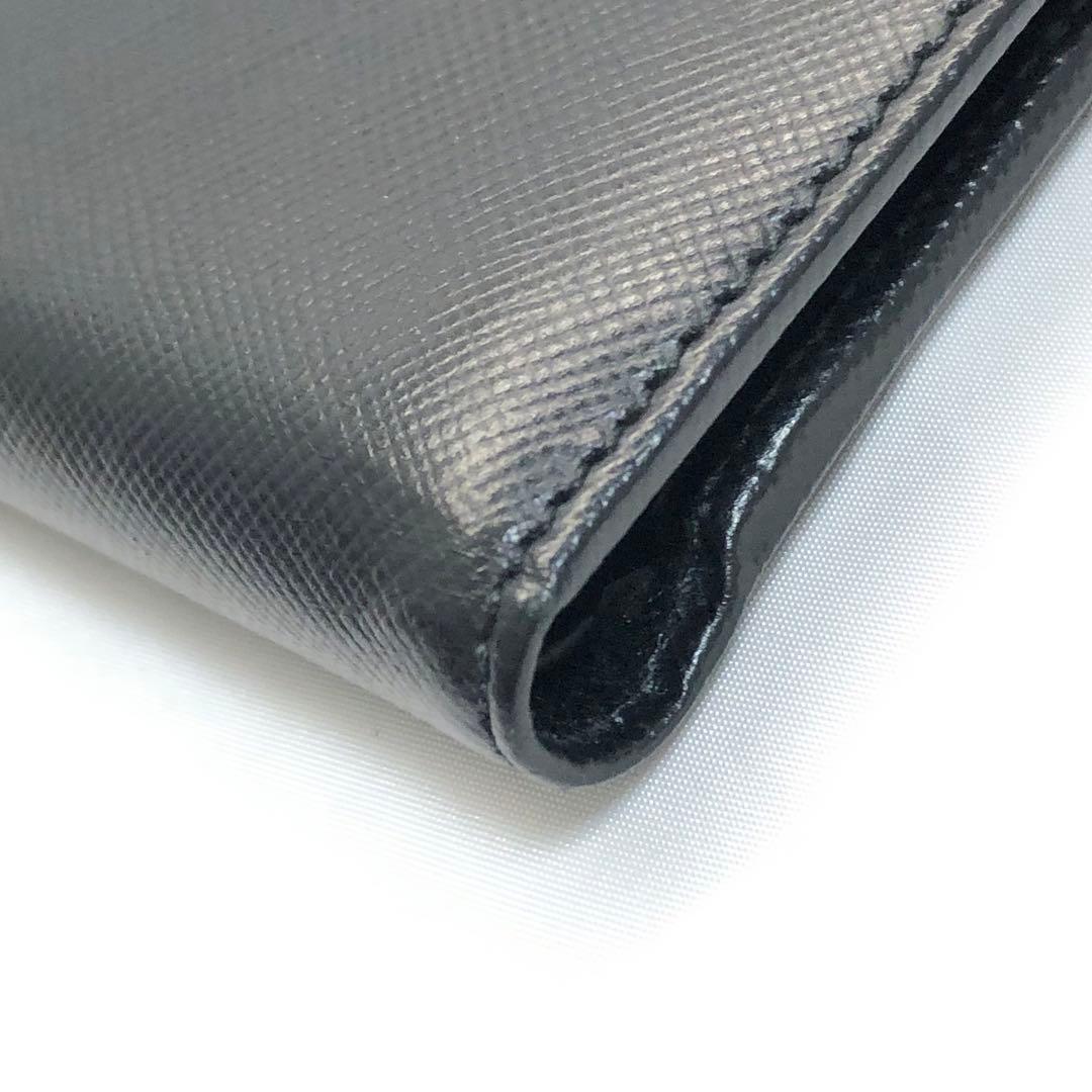 【パプリカ 】　dunhill ダンヒル 二つ折り　財布　ブラック　メンズ