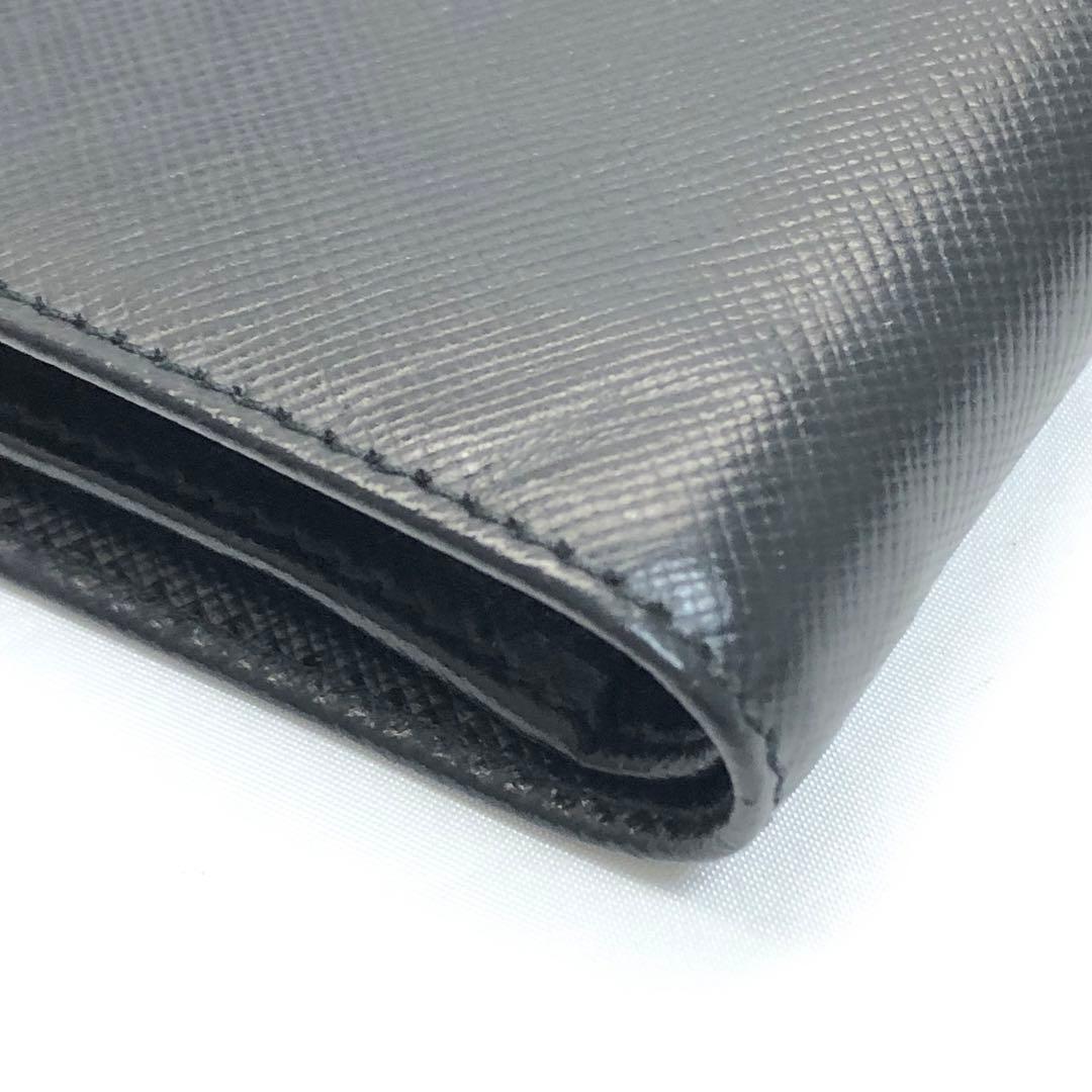 【パプリカ 】　dunhill ダンヒル 二つ折り　財布　ブラック　メンズ