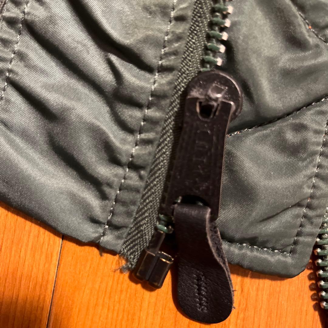 アルファ社　MA-1 エドウィン企画　アメリカ製　カーキ　XL