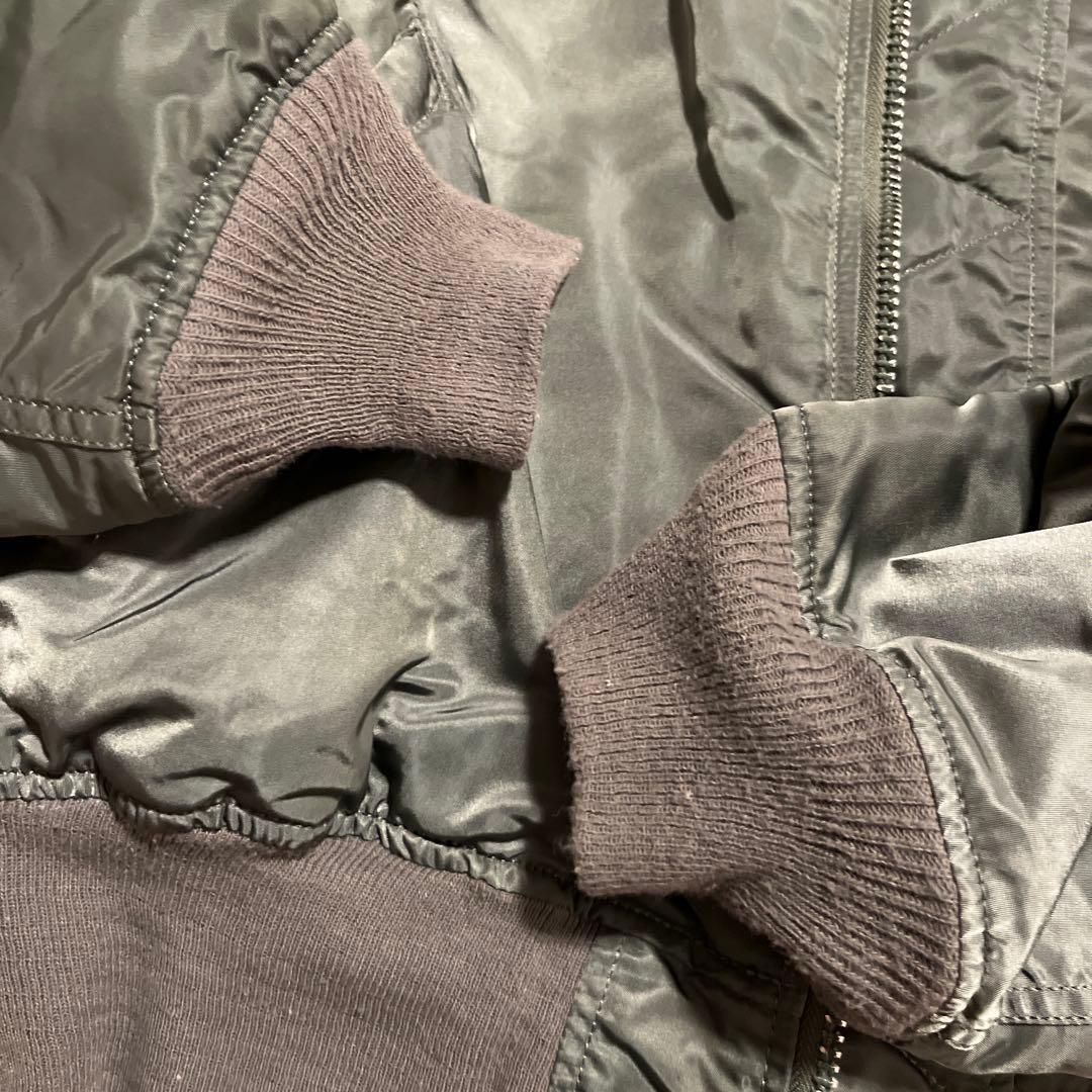 アルファ社　MA-1 エドウィン企画　アメリカ製　カーキ　XL