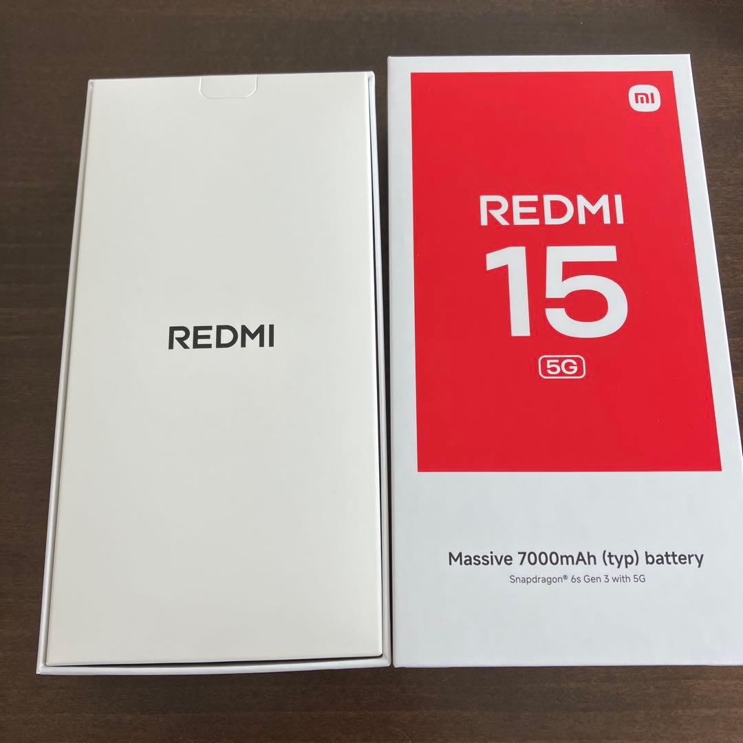 Xiaomi Redmi 15 5G 本体　グリーン