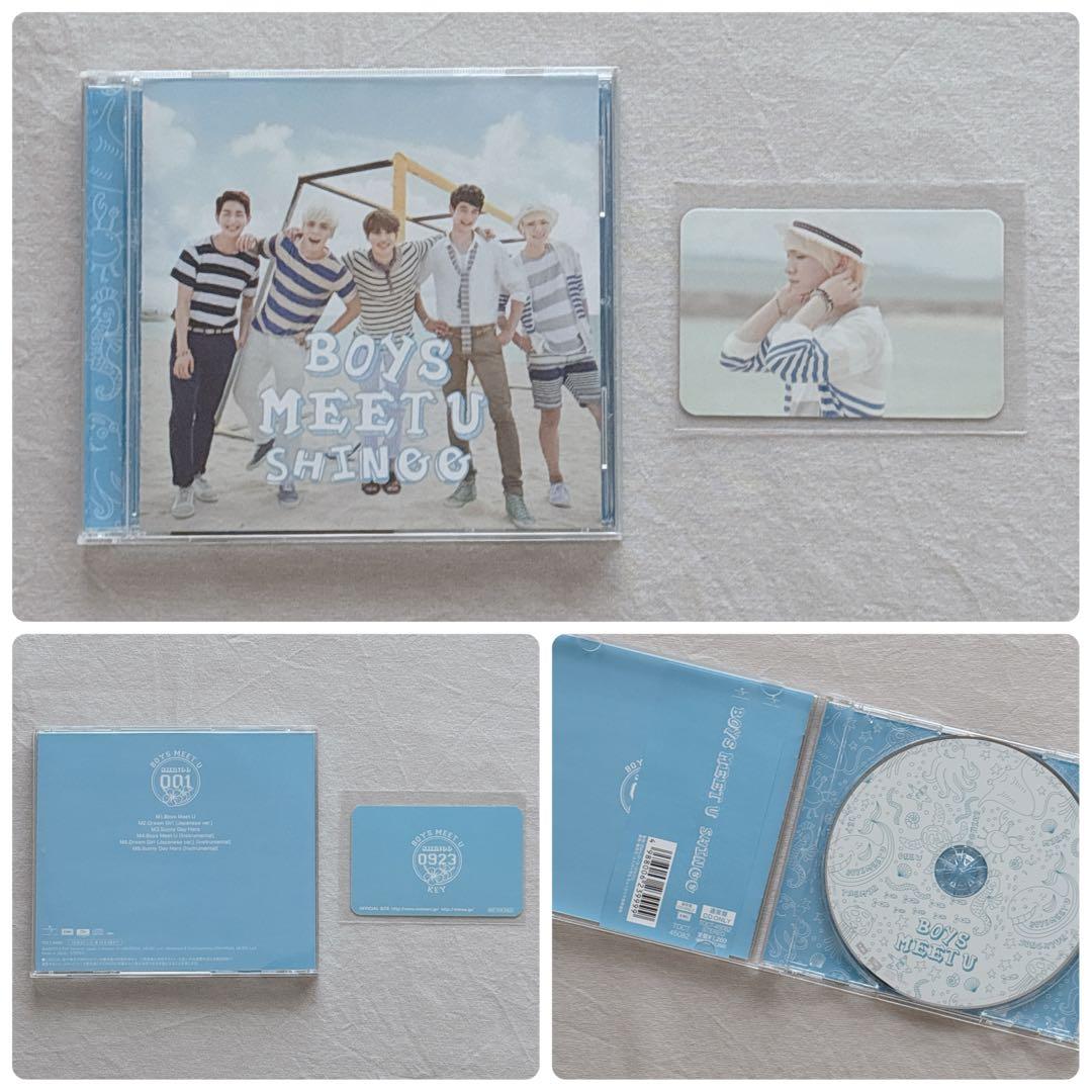 美品☆KEYトレカ付☆SHINee☆日本シングル☆CDまとめ売り