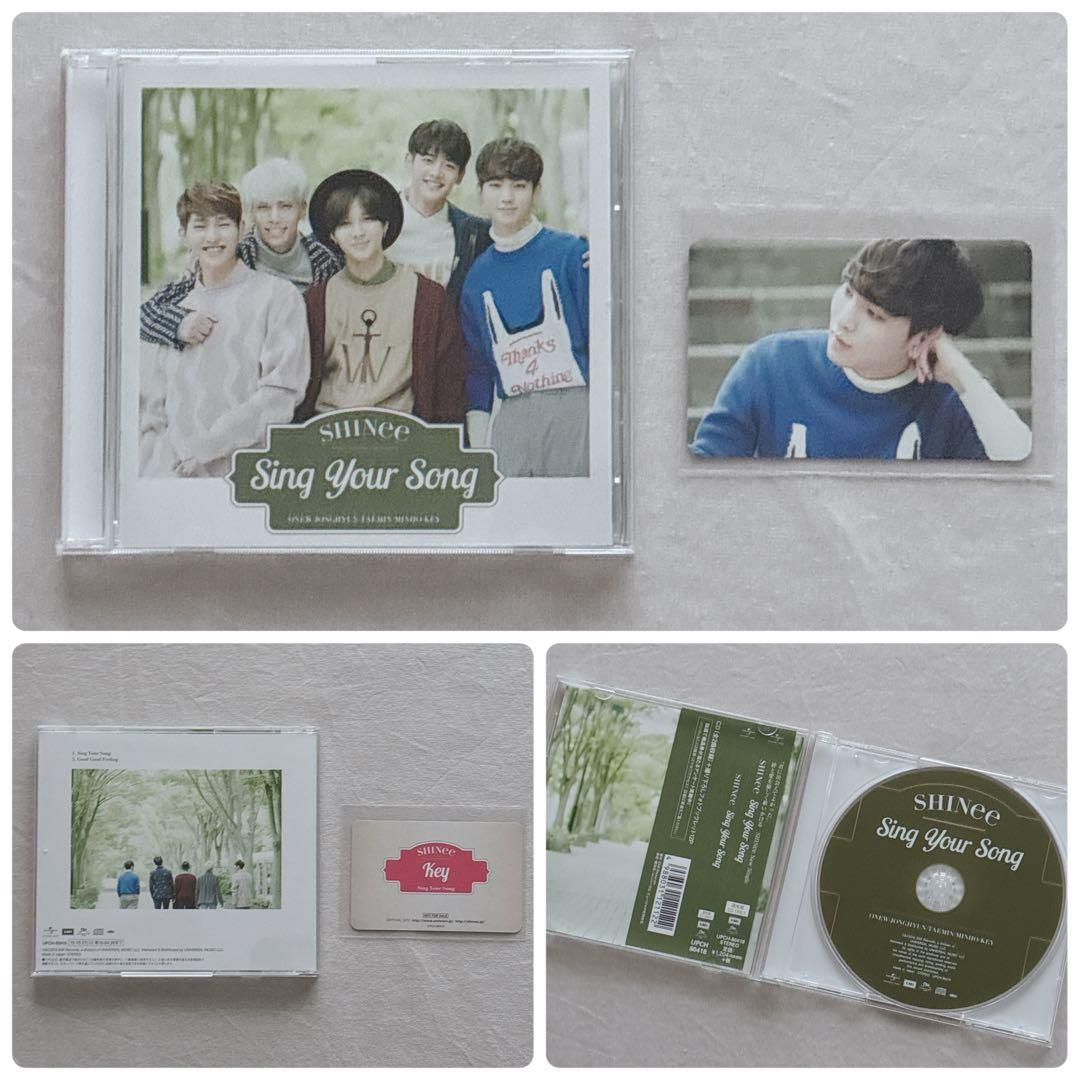 美品☆KEYトレカ付☆SHINee☆日本シングル☆CDまとめ売り