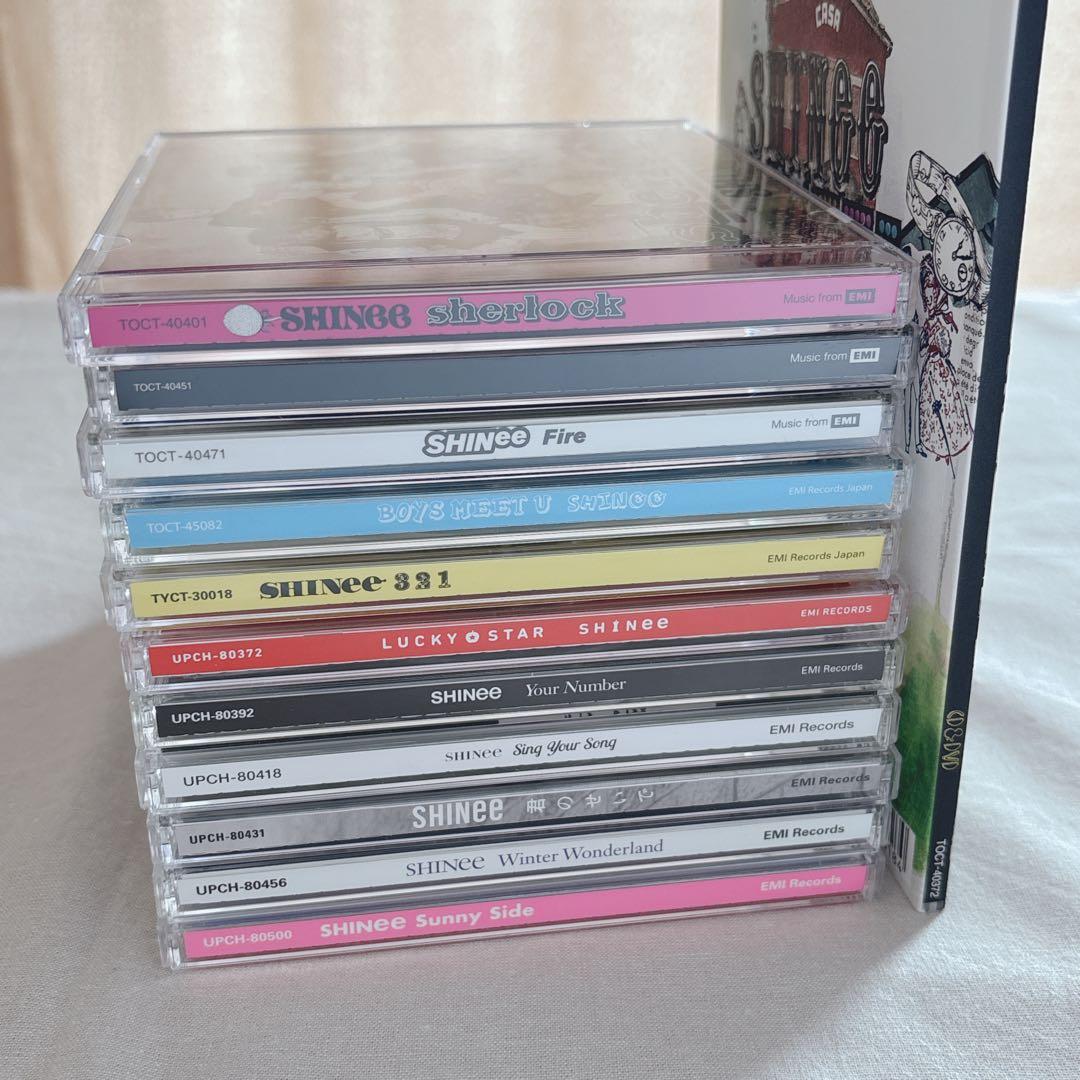 美品☆KEYトレカ付☆SHINee☆日本シングル☆CDまとめ売り