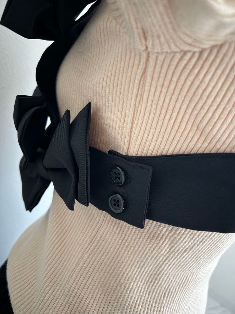 【数量限定】 リボン ハーネス ビスチェ フリーサイズ