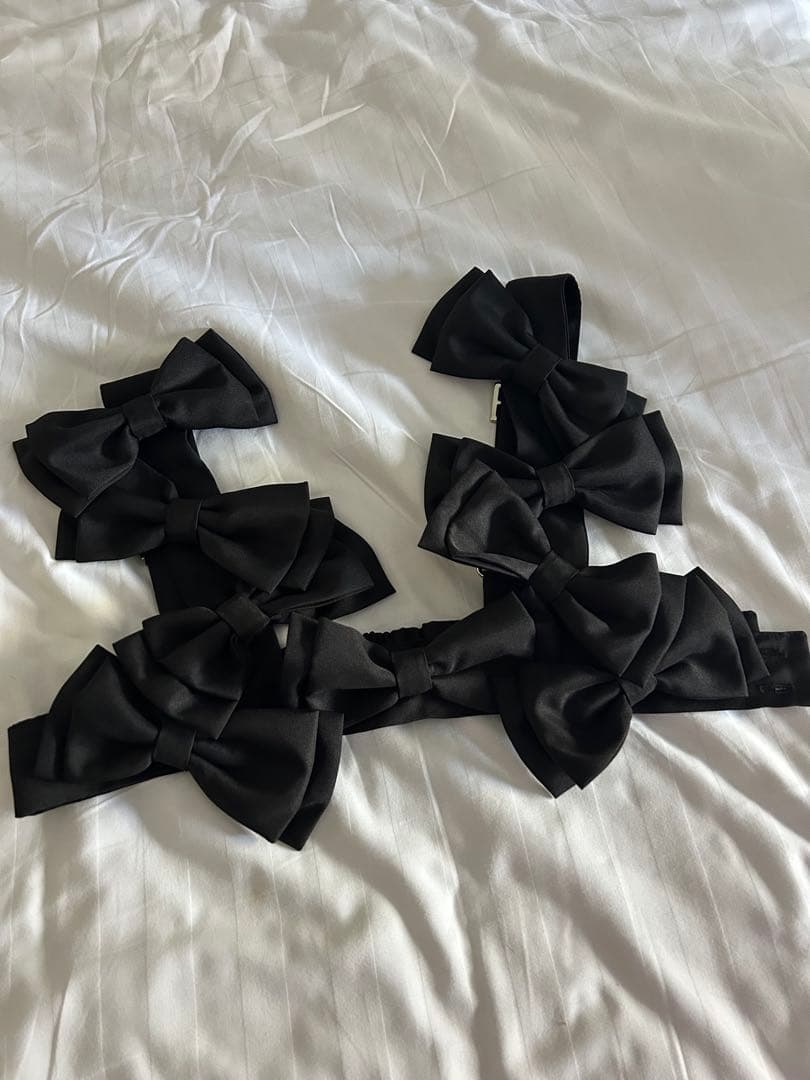 【数量限定】 リボン ハーネス ビスチェ フリーサイズ