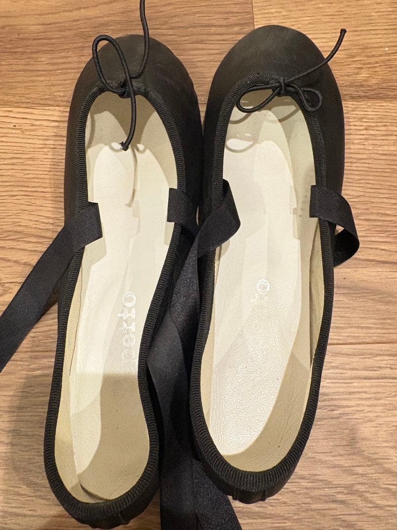 極美品■レペット■バレエシューズ✨リボン アンクルリボン
