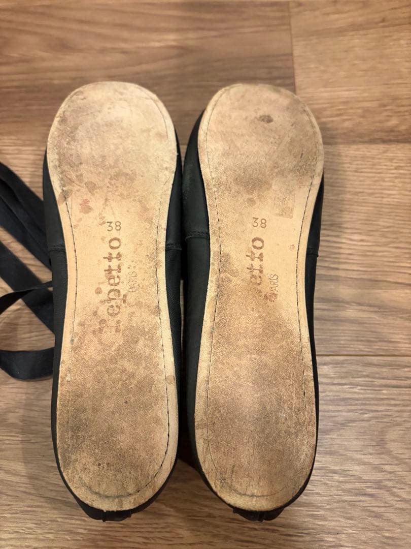 極美品■レペット■バレエシューズ✨リボン アンクルリボン