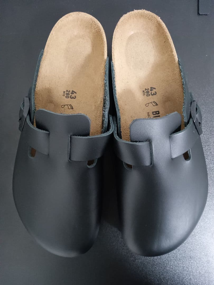 ビルケンシュトック ボストン ブラック 43 レギュラーフィット ドイツ製