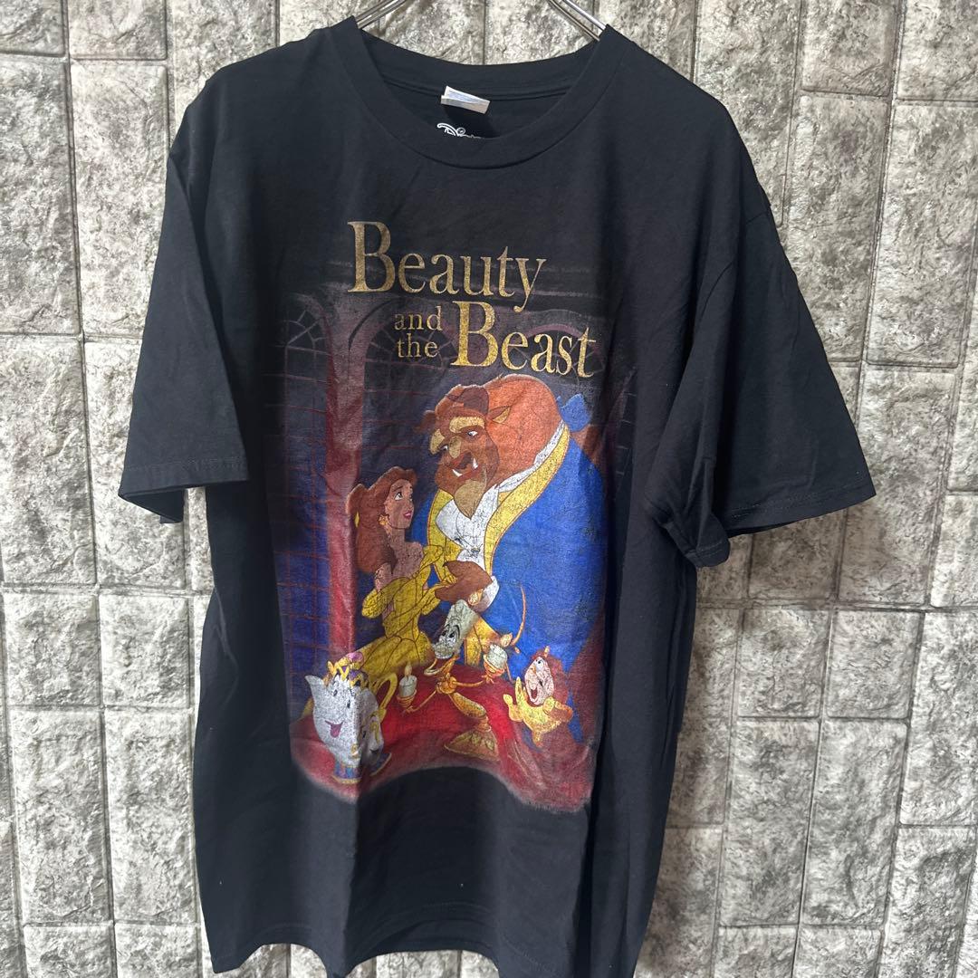 【激レア】　美女と野獣　Tシャツ　00s ヴィンテージ　ディズニー