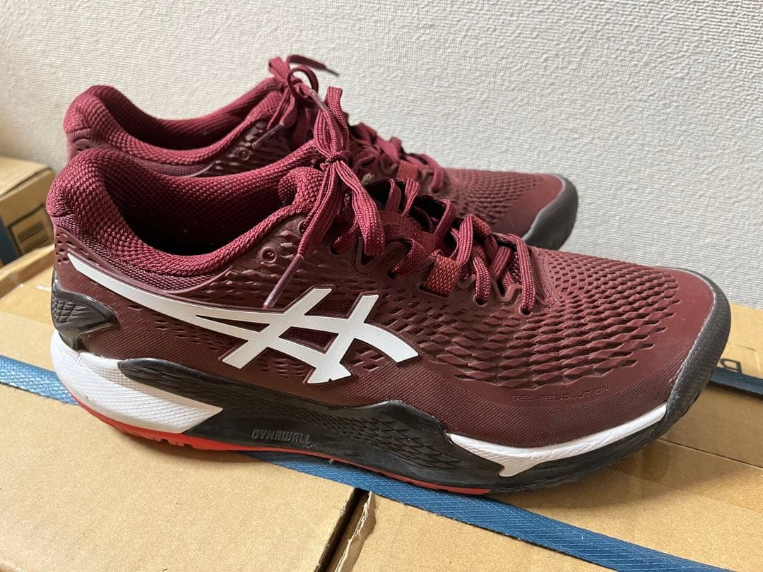 アシックス テニスシューズ メンズ ゲルレゾリューション9 オールコート用