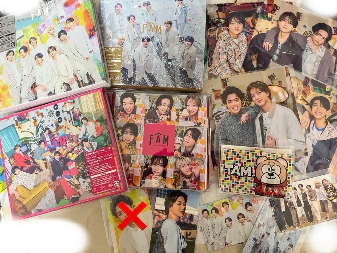 timelesz FAM 特典付き