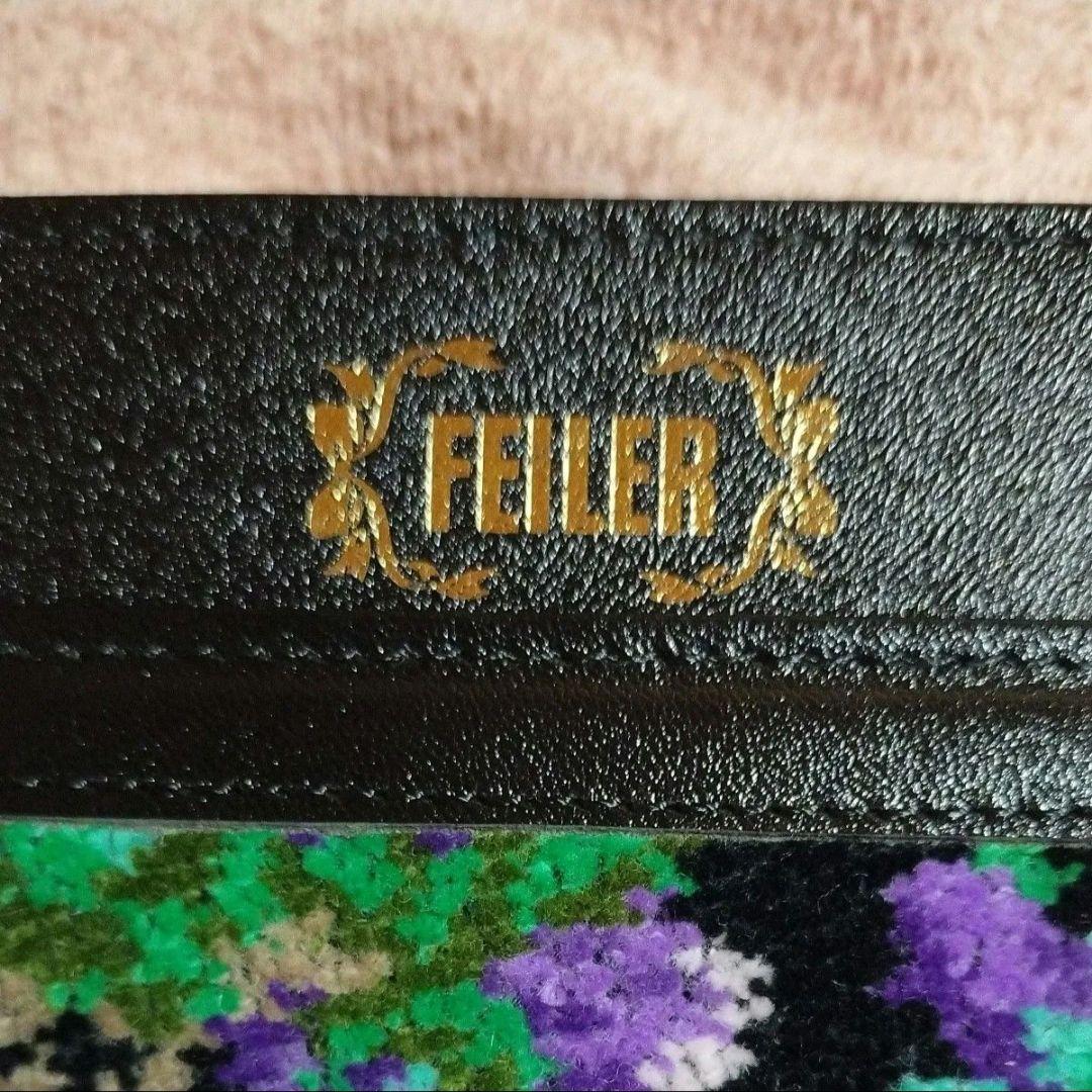 新品　フェイラー　花柄　長財布