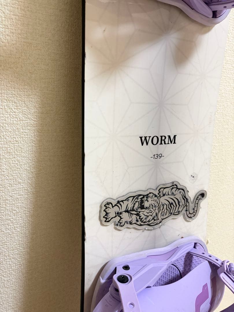 CROOJA WORM 139cm クロージャワームグラトリスノボー板レディース