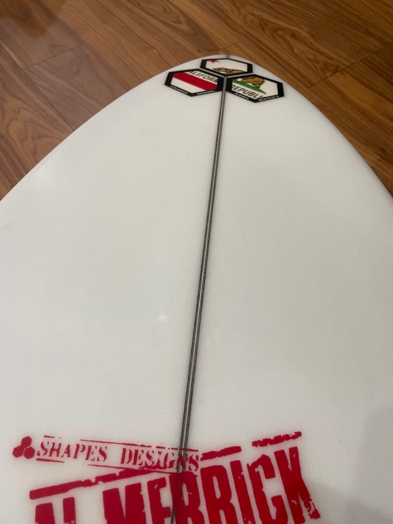 【直接引き取り】【フィン付属】チャンネルアイランド サーフボードOG flyer