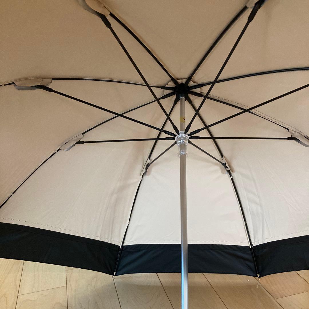 ランバンオンブルー　持ち手付き長傘　晴雨兼用日傘