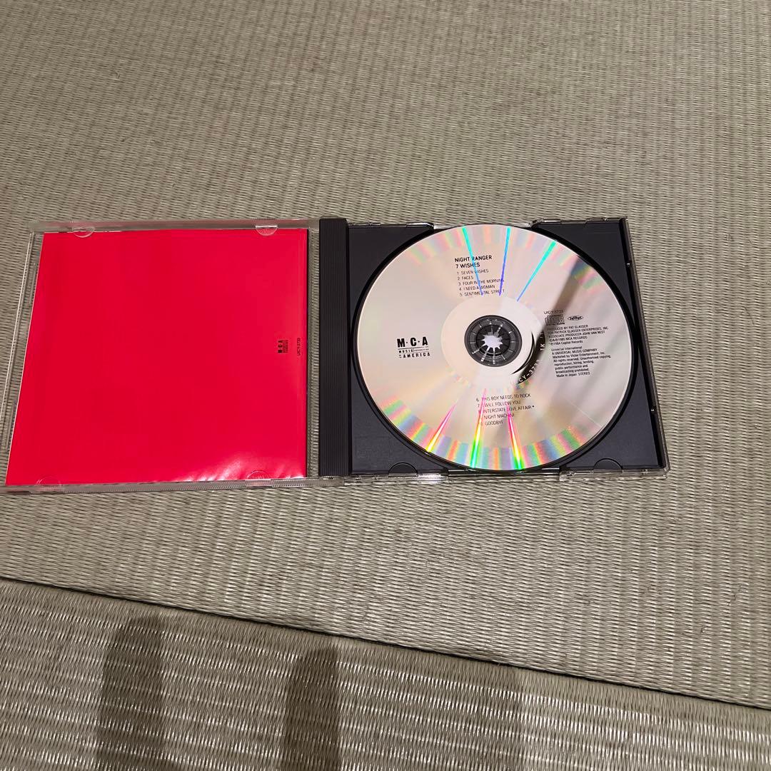 セットリスト付！！Night Ranger激レア盤含むセットCD