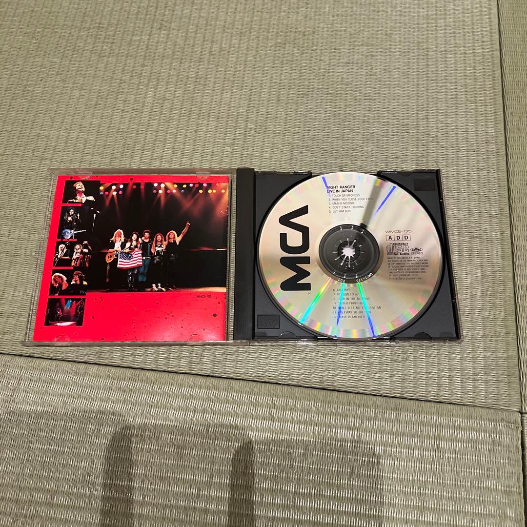 セットリスト付！！Night Ranger激レア盤含むセットCD