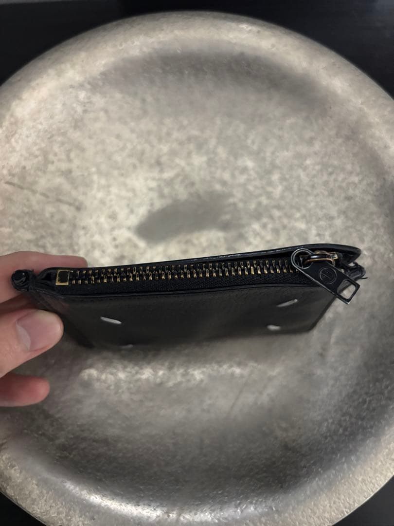 【箱あり】MaisonMargiela マルジェラ　二つ折り財布　レザー