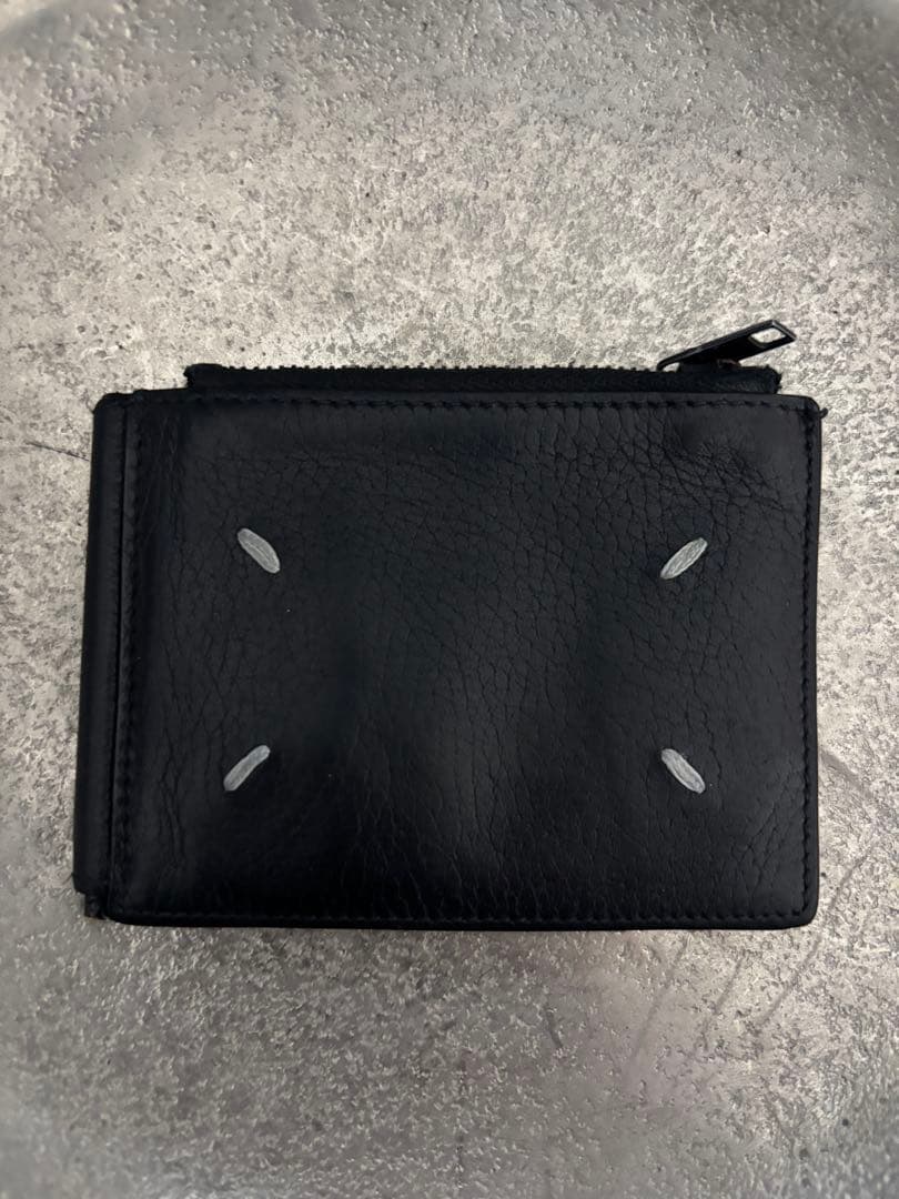 【箱あり】MaisonMargiela マルジェラ　二つ折り財布　レザー