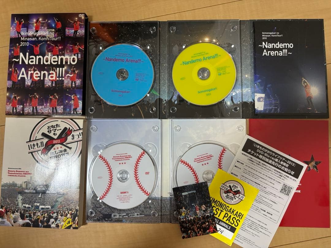 いきものがかりライブDVDセット