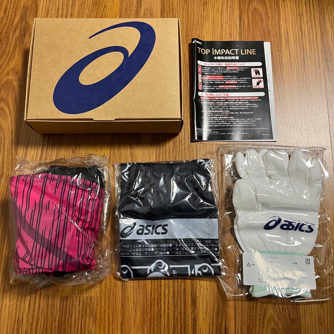 こあら 新品 asics 競泳水着 トップインパクト SM 高速水着