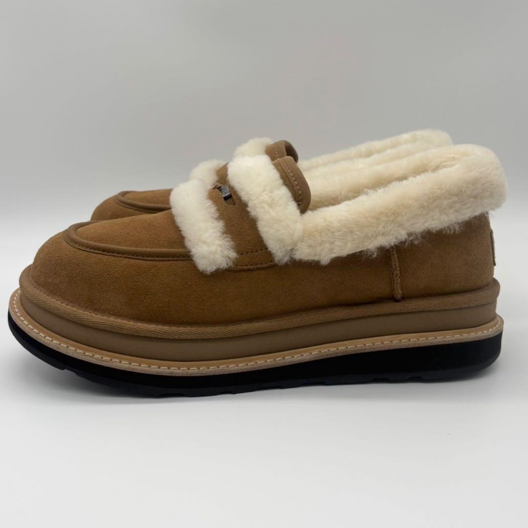 極美品 UGG sacai コラボ Loafer ローファー CAMEL 27