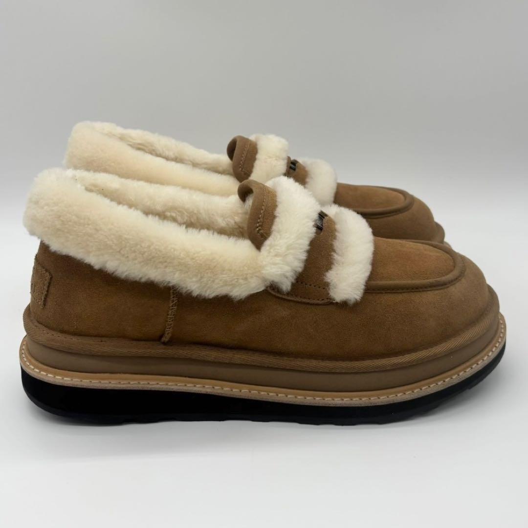 極美品 UGG sacai コラボ Loafer ローファー CAMEL 27