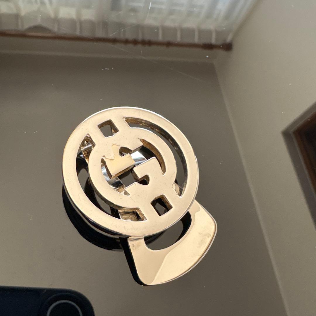 GUCCI Moneyclip マネークリップ　インターロッキングG