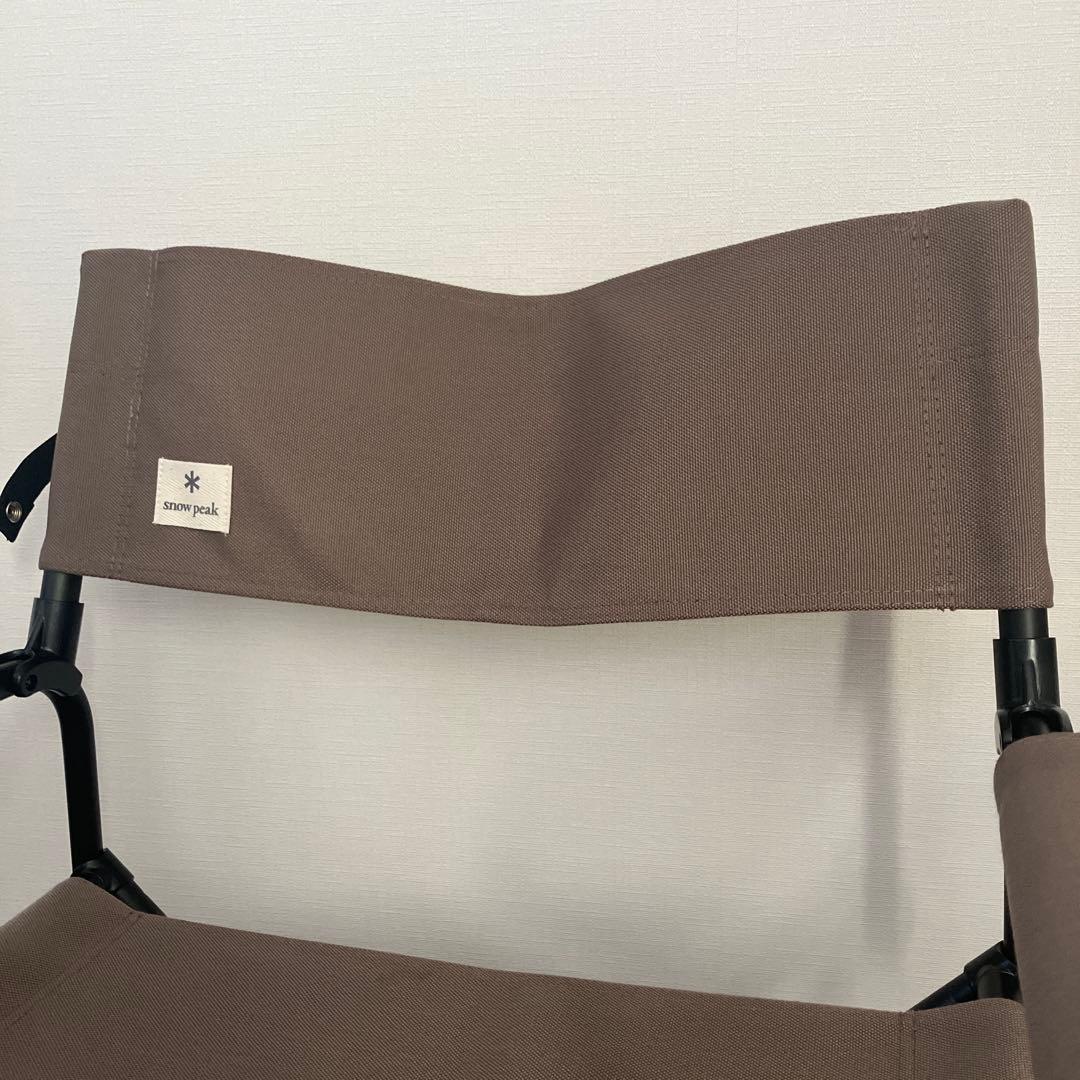 スノーピーク FDチェアワイド グレー 二脚 取扱説明書付き　匿名配送