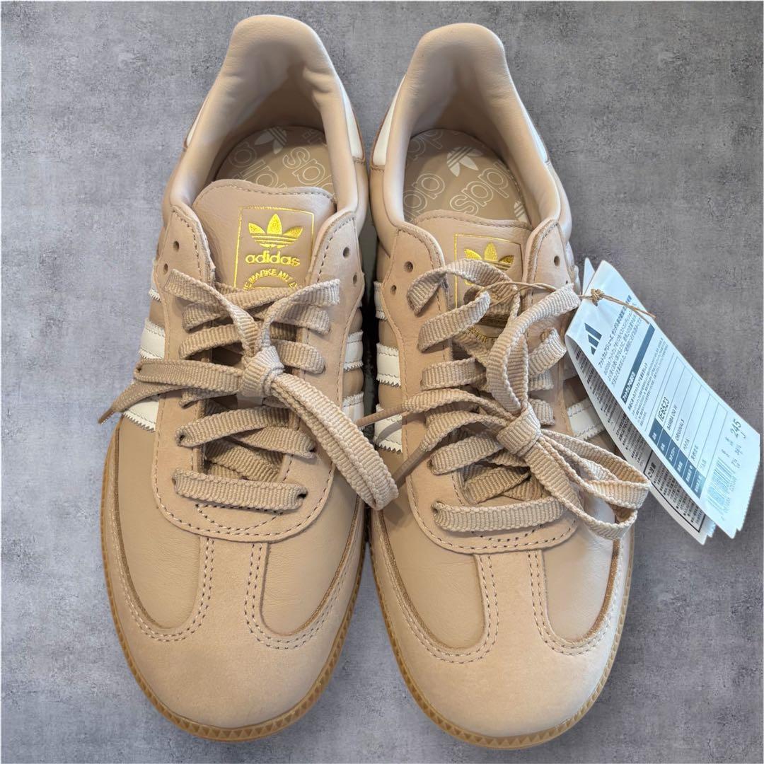 adidas Samba ベージュ 24.5新品 未使用