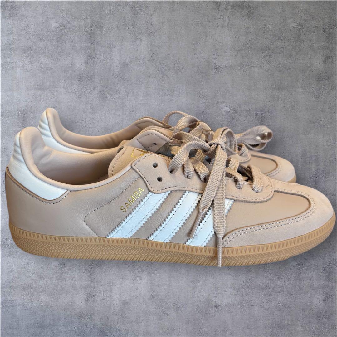 adidas Samba ベージュ 24.5新品 未使用