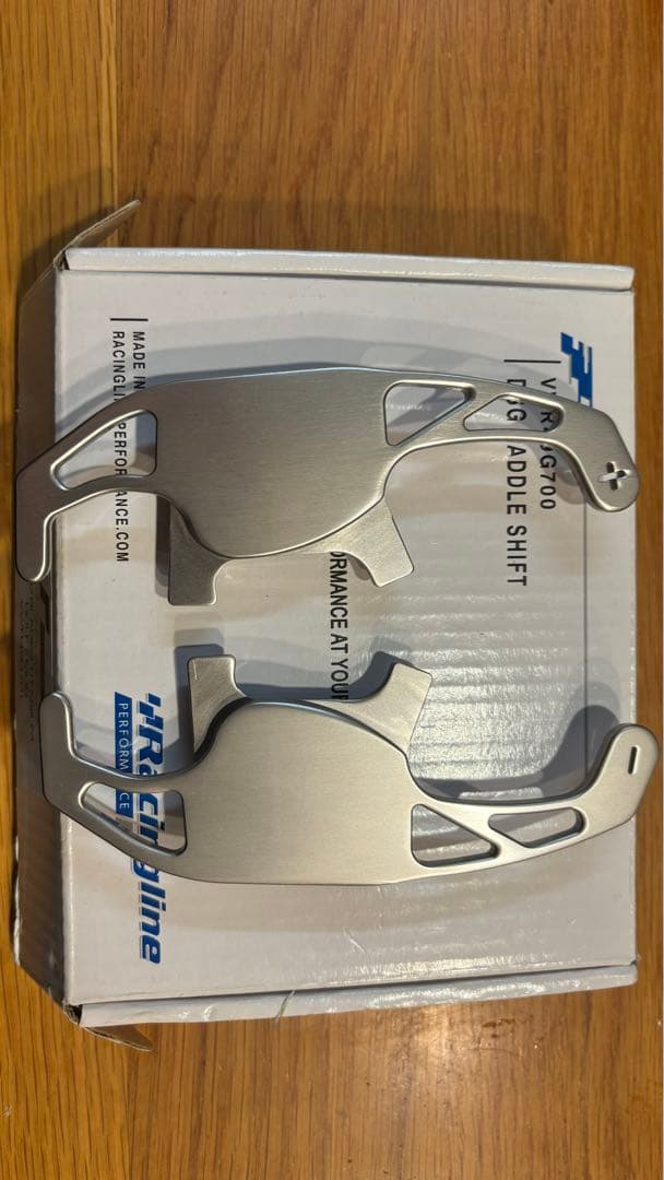 RacingLine製 VW DSG パドルシフター　チタンシルバー